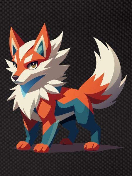 Fierce Fantasy Wolf