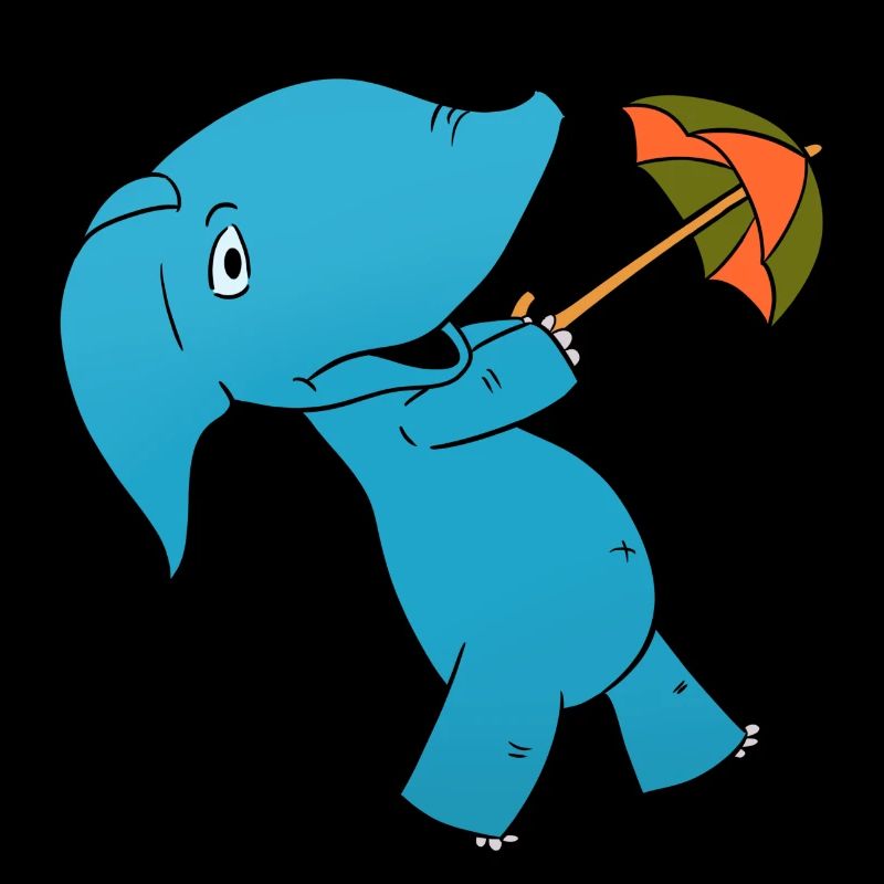 Elefant Regenschirm