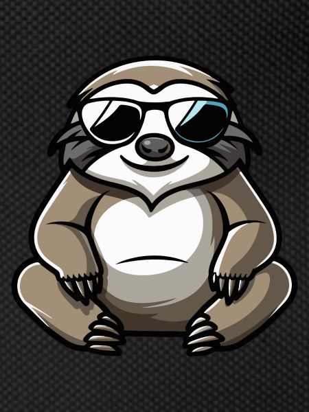 Sloth Comic Cool