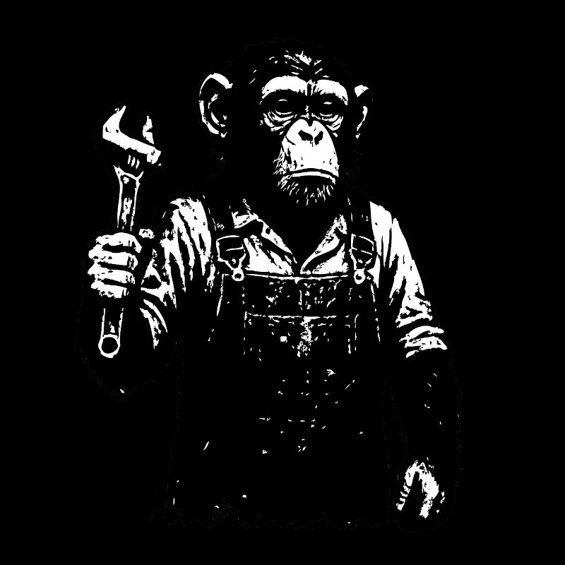 Labour Day Monkey Worker
