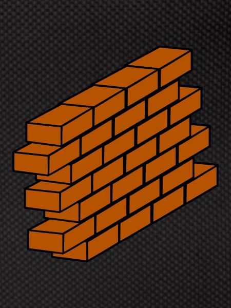 Brick wall