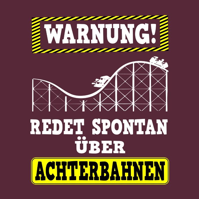 Speaks spontaneously about roller coasters roller coaster fun fair