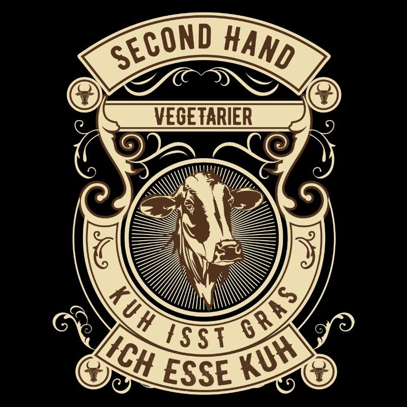 Second Hand Vegetarier - Kuh