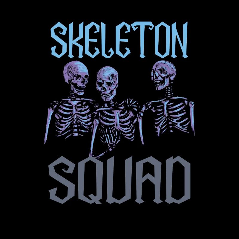 Skeleton Squad X-Ray Tech Radiology Torso