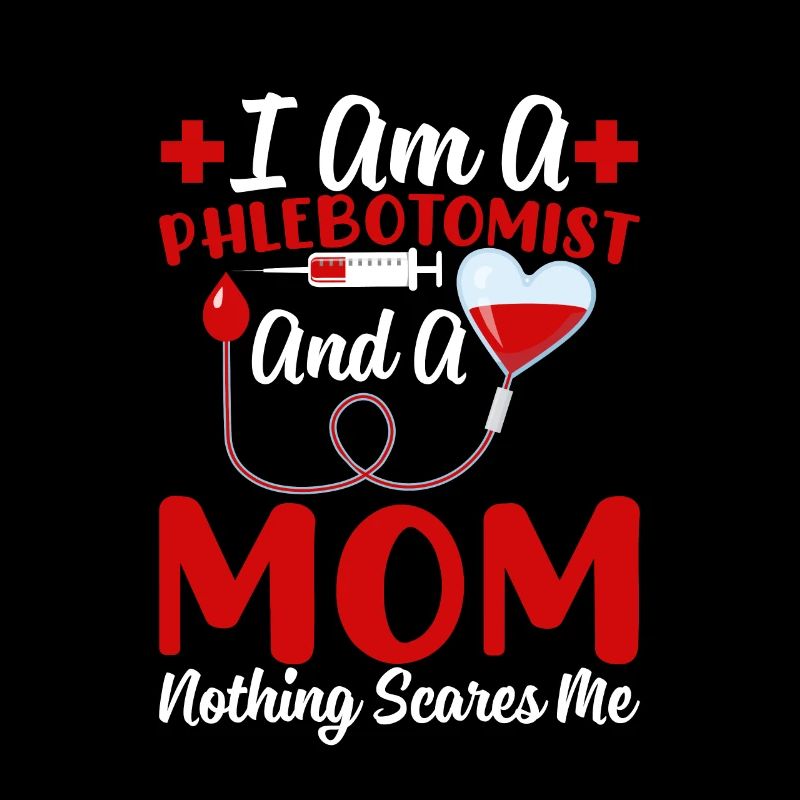 Phlébotomiste Maman Drôle Phlébotomie Mère