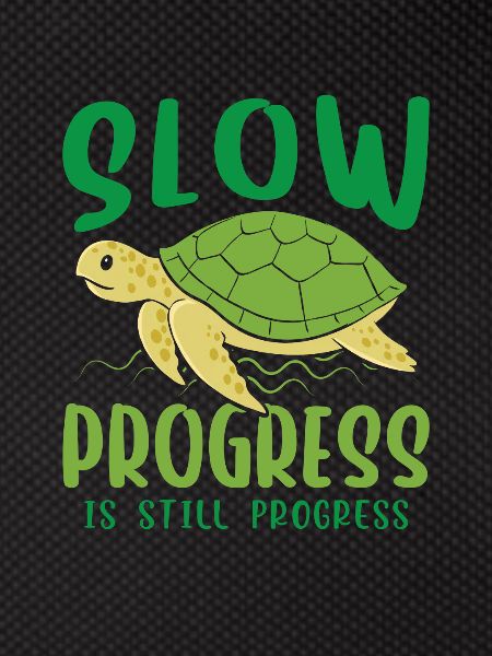 Slow progress is still progress