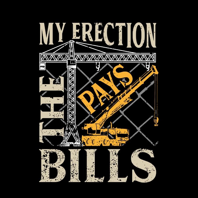 Mon errection paie les factures drôle de grutier
