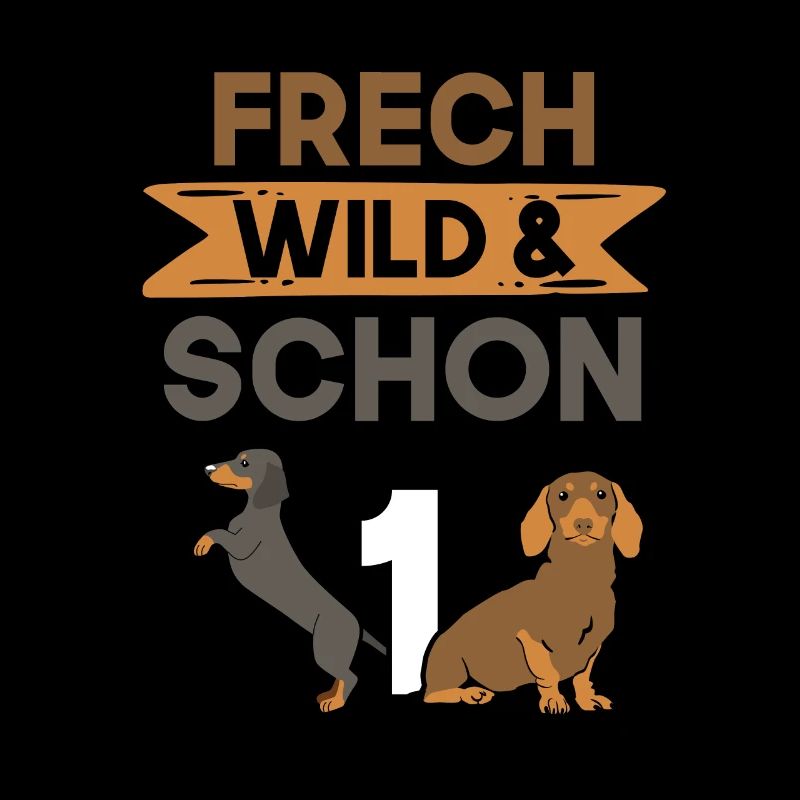 Geschenk 1 Jahr Geburtstag Dackel