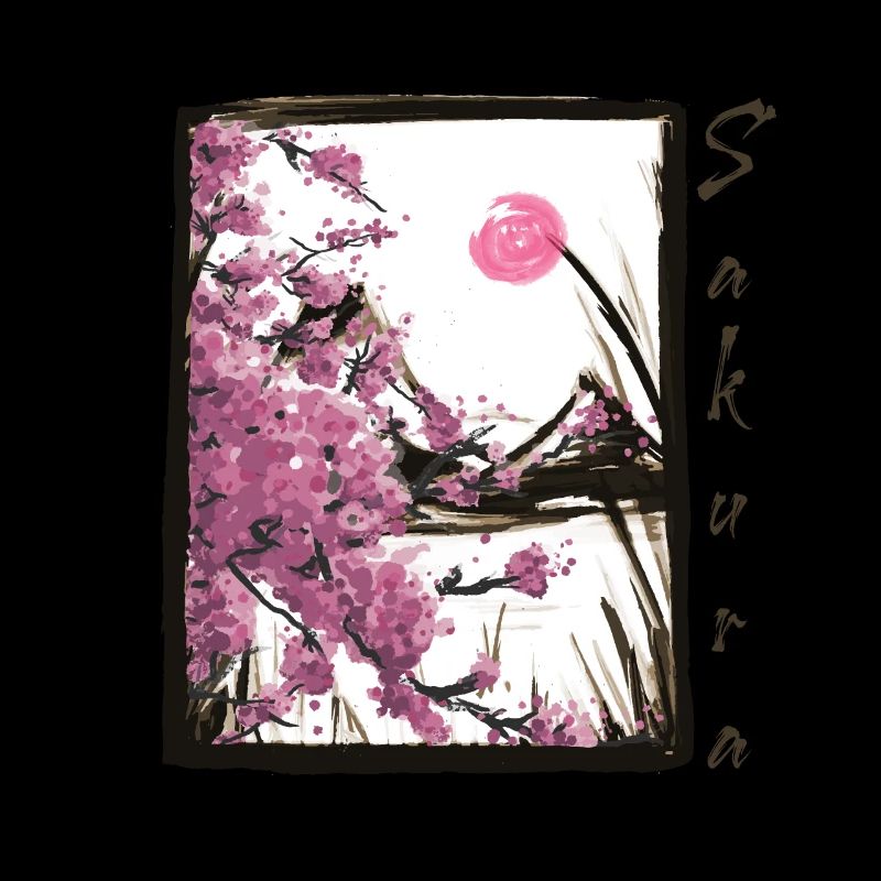Sakura Japanische Kirschblüten Kirschblütenbaum