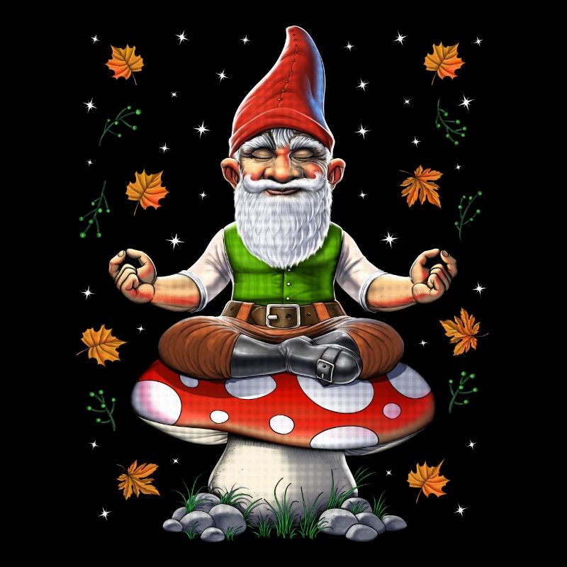 Méditation Champignon Gnome