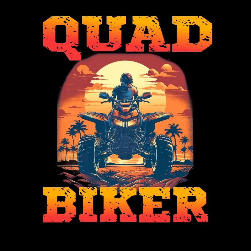 Quad Biker für einen Quadbiker Quad Fahrer