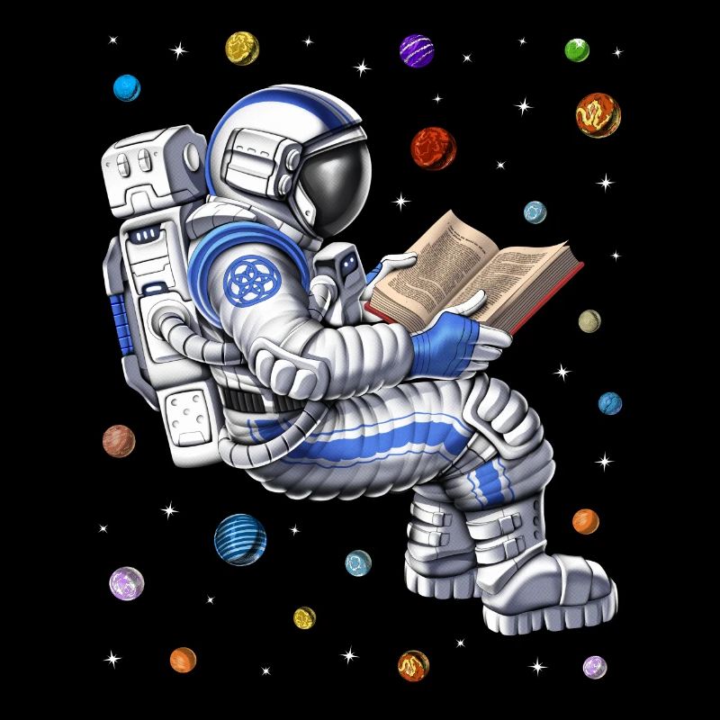 Livre de lecture d’astronaute