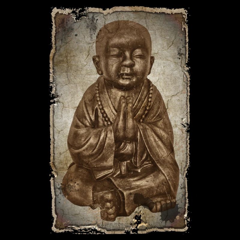 Moine bouddhiste - style antique
