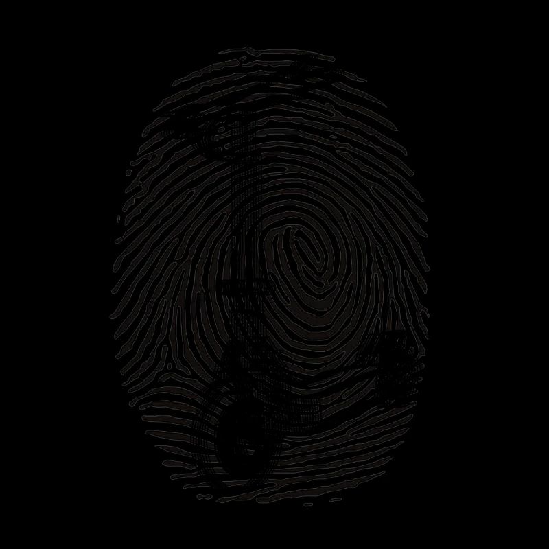 Escooter Elektroroller E-Roller Fingerprint