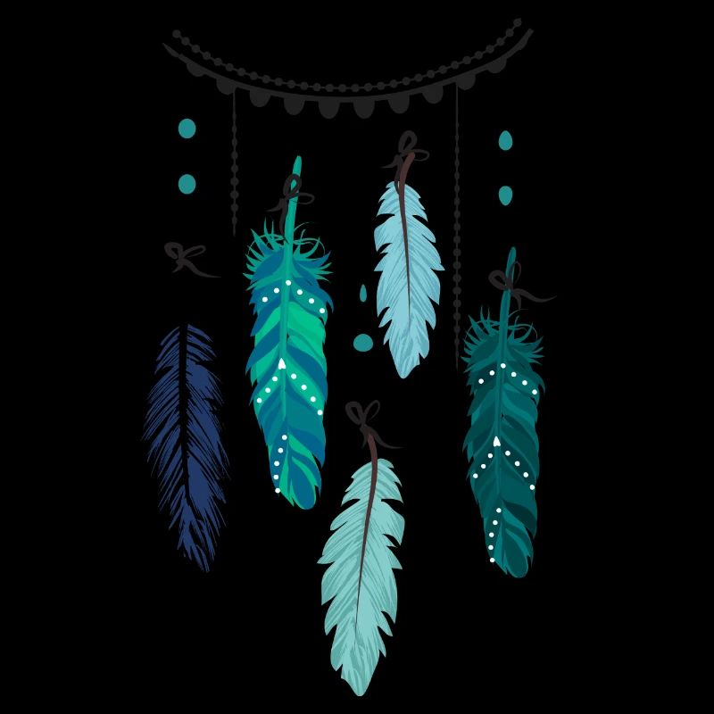 Boho Federn