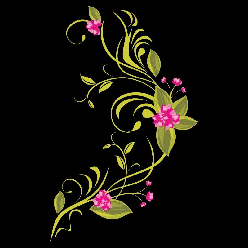 Brindille à fleurs