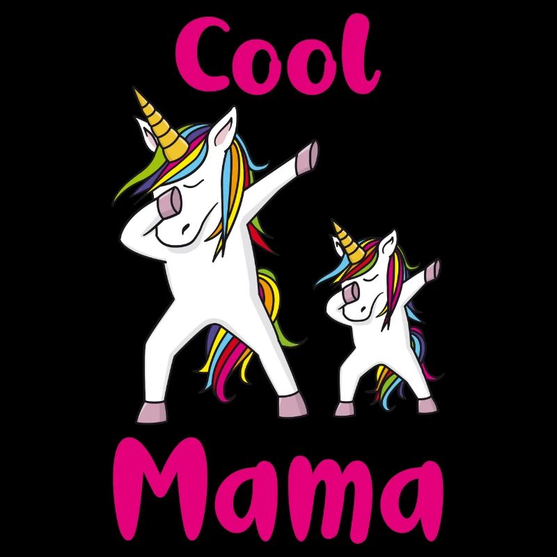 Einhorn mit Kind Cool Mama