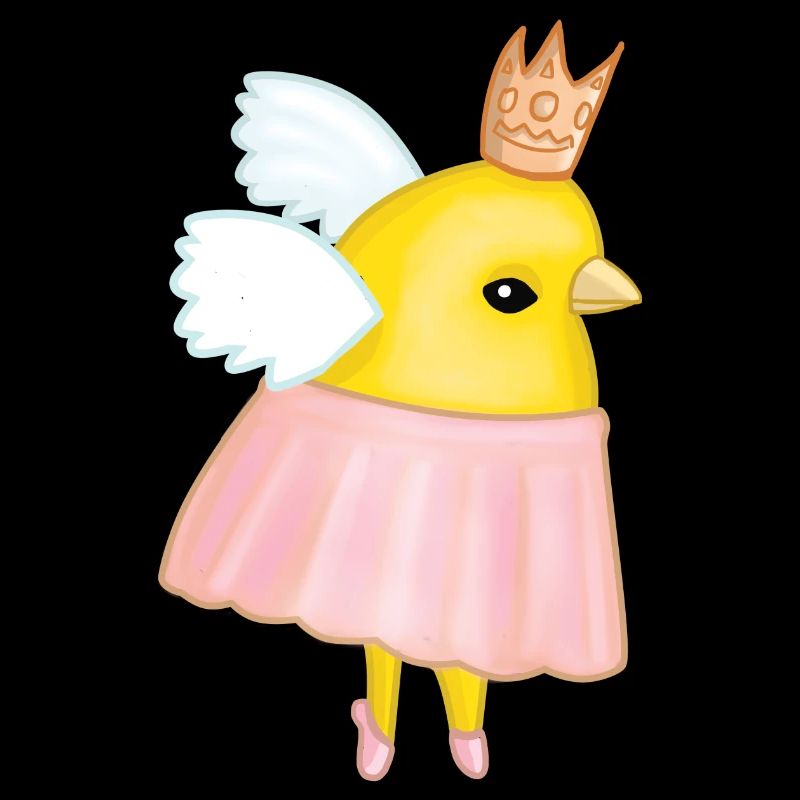 Poussin danseuse etoile princesse