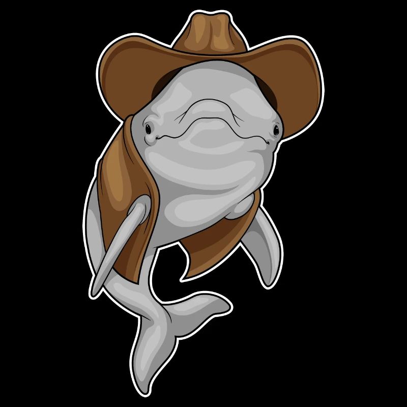 Dolphin Cowboy