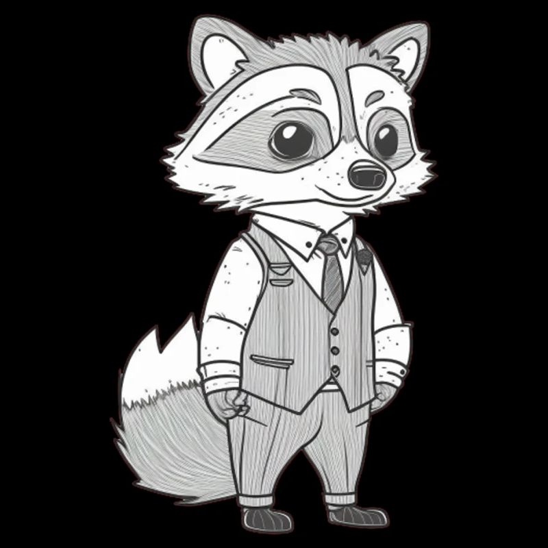 Geschäftiger Fuchs
