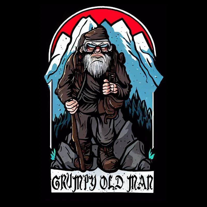 GRUMPY OLD MAN, TSHIRT