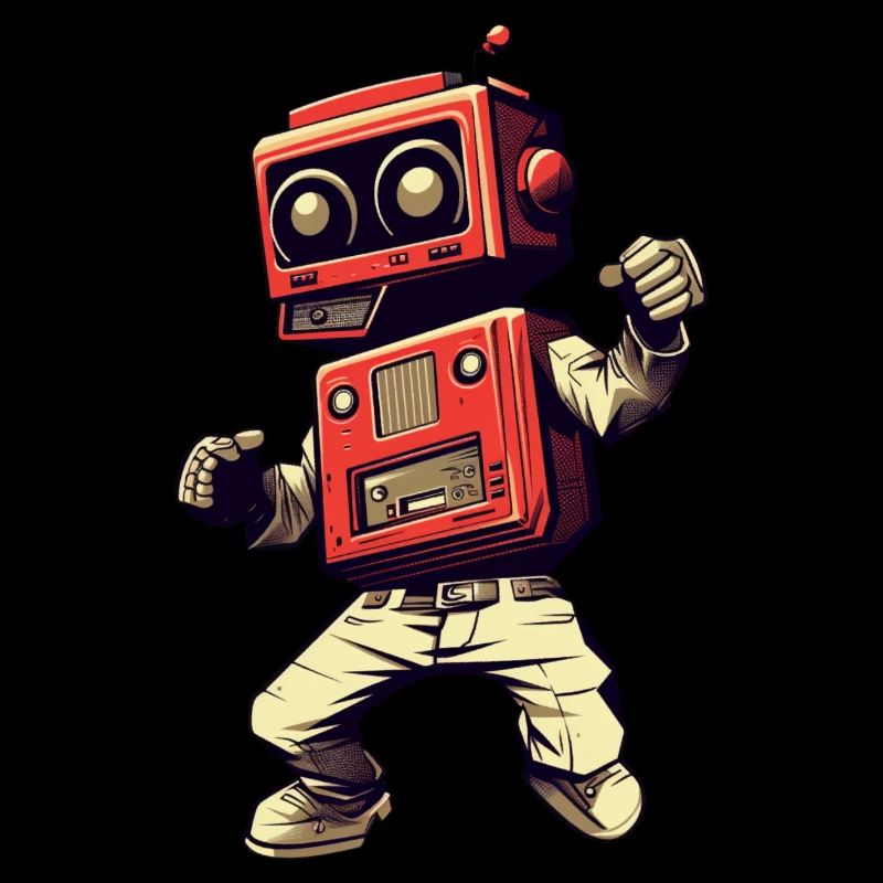 Dancing Robot Man