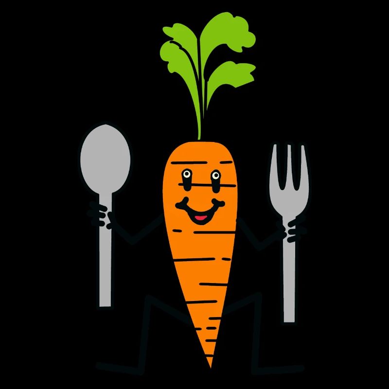 Vegetables Kitchen Carrot Spoon Fork Turnip Healthy