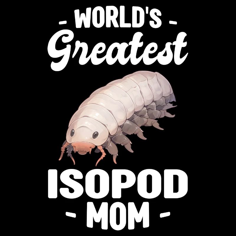 Isopoden Geschenk | Kellerasseln Asseln Mauerassel