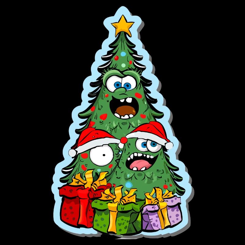 sapin de Noël drôle