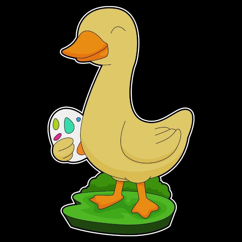 Duck Easter Easter Egg