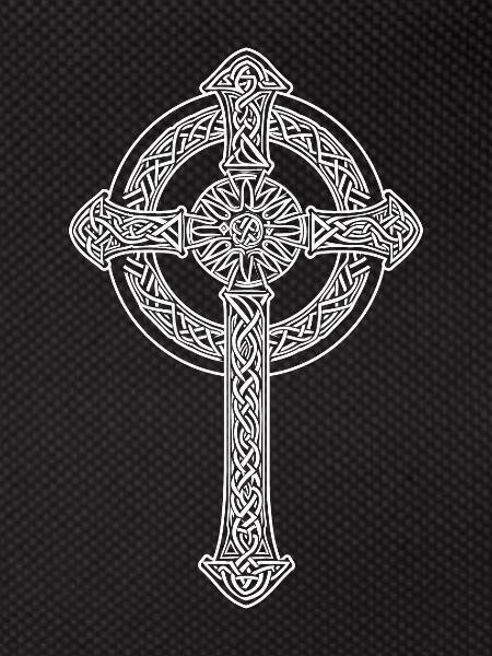 Mandala celtic cross