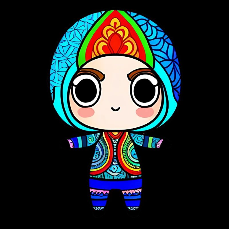 Chibi Zentangle