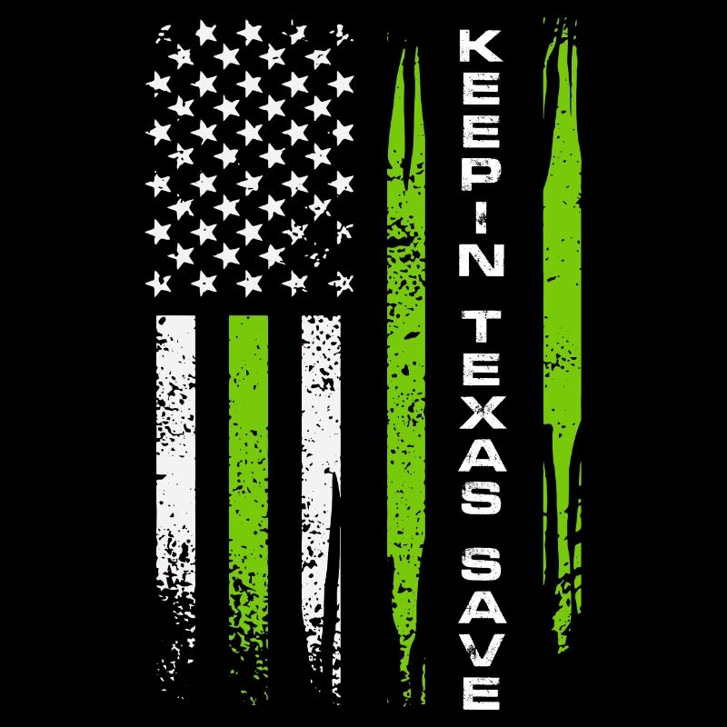 Keepin Texas Save American Flag Border Patrol