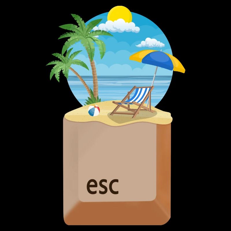 Urlaub vom Büro