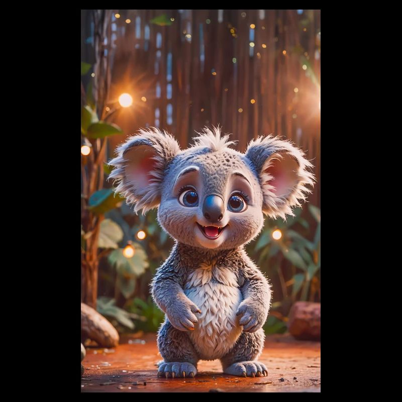 super cute Australian animal Down Under koala bear