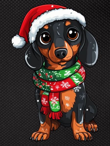 Teckel de Noël
