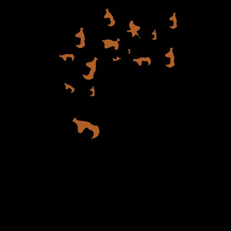 Buchstabe j Leopardenmuster