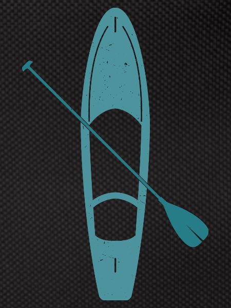 Standup Paddleboard Silhouette
