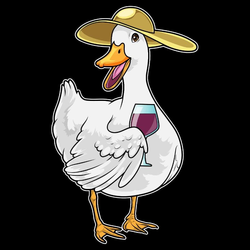 Duck red wine