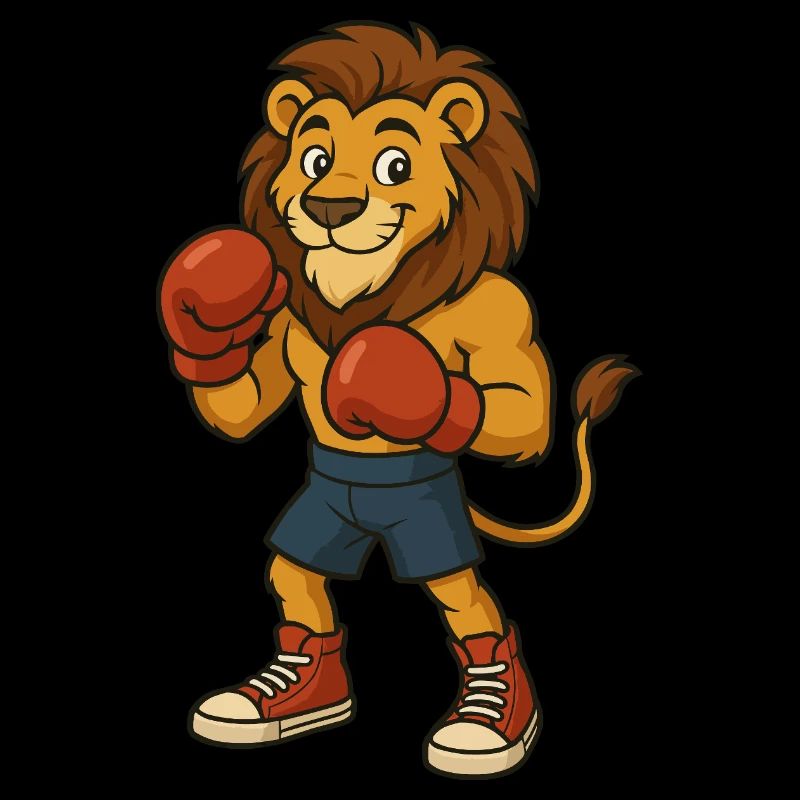 Lion Boxer