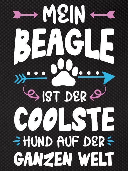 beagle hund spruch
