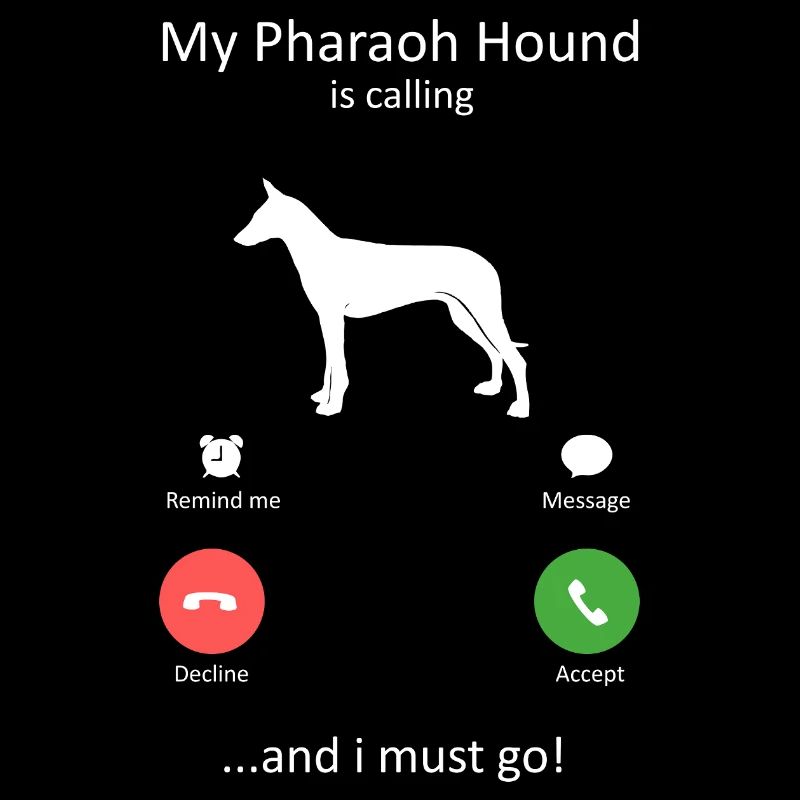 My Pharaoh Hound Is Calling And I Must Go Dog Gift