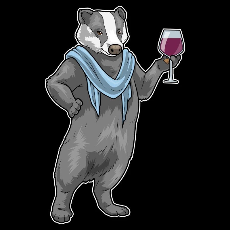 Badger red wine