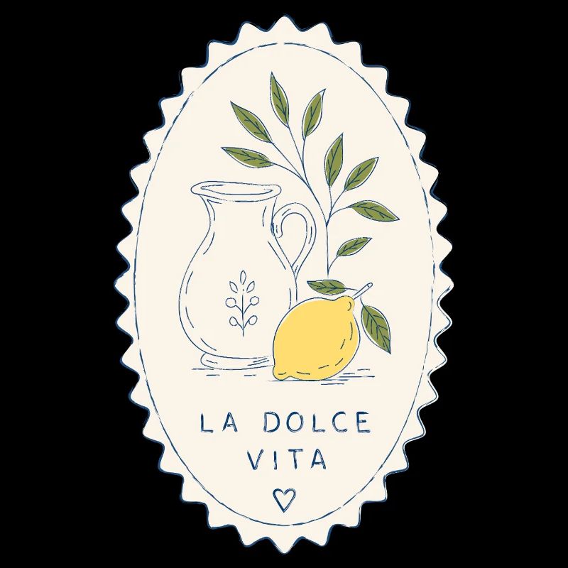 Tampon de pot de citron La Dolce Vita