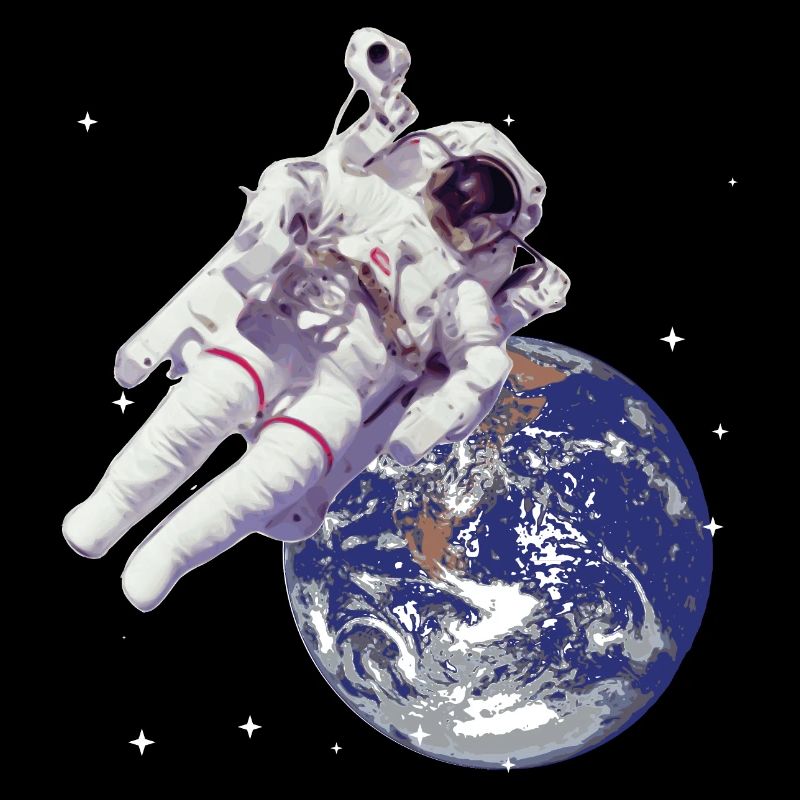 Astronaute dans l'espace