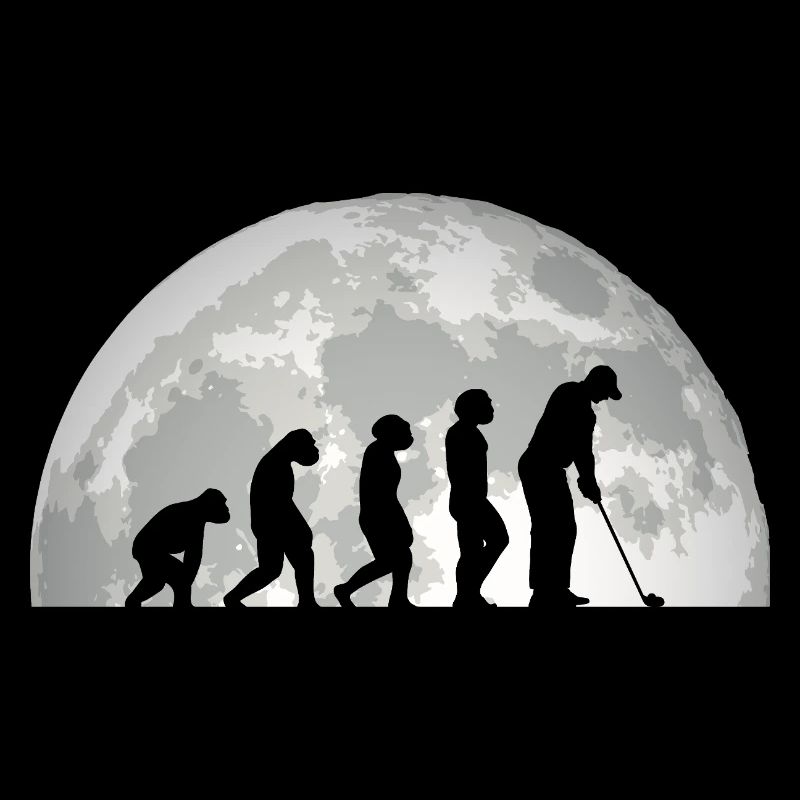 Golfspieler Evolution Golf