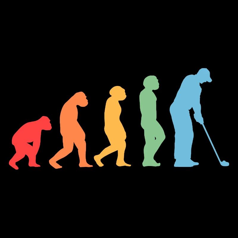 Golfspieler Evolution Golf