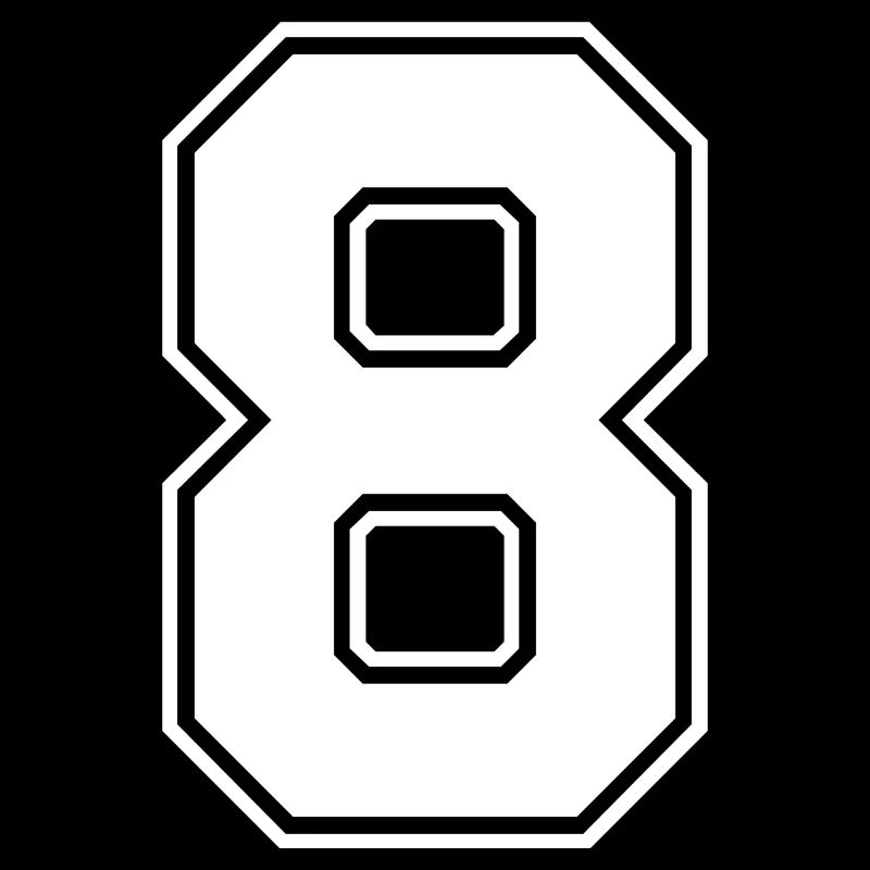 Maillot à 8 chiffres