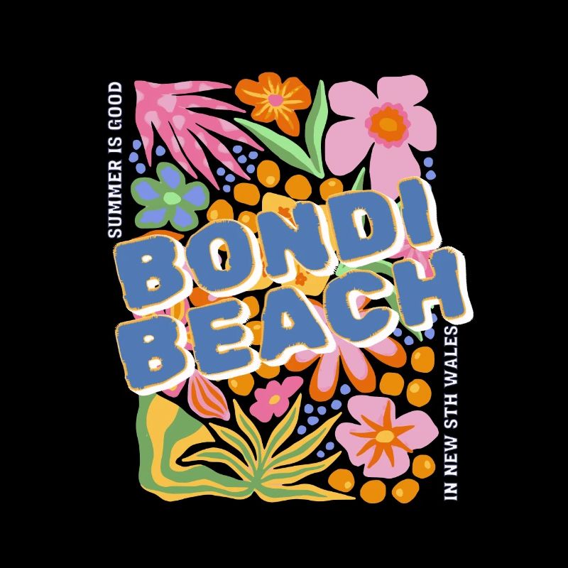 Bondi Beach summer is good in Australia