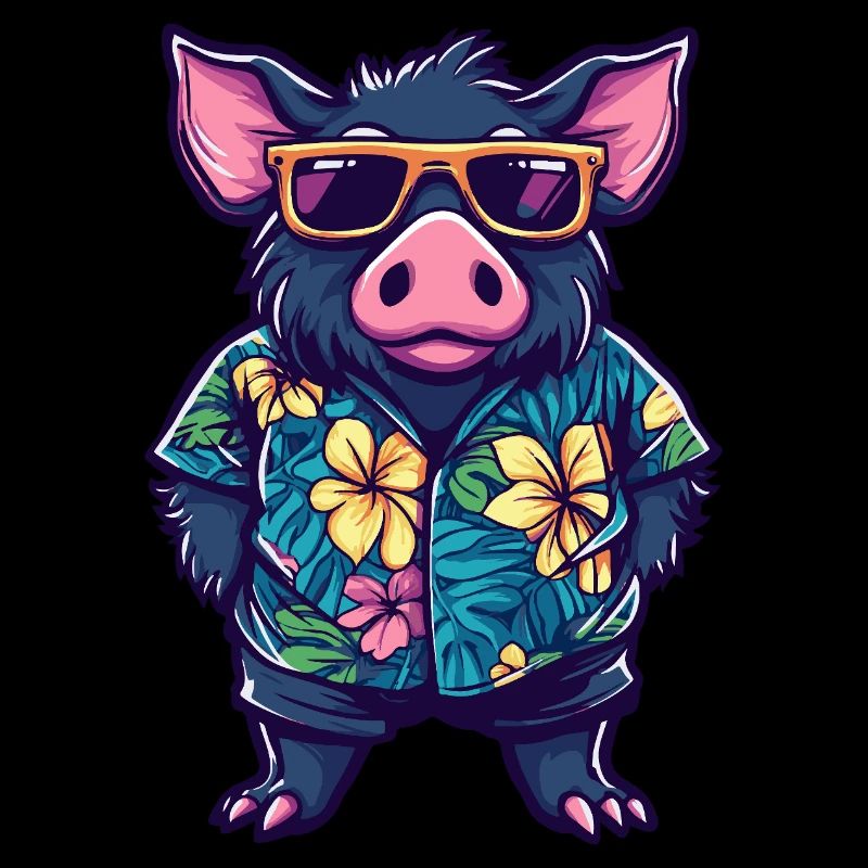 Pig Summer Wild Boar